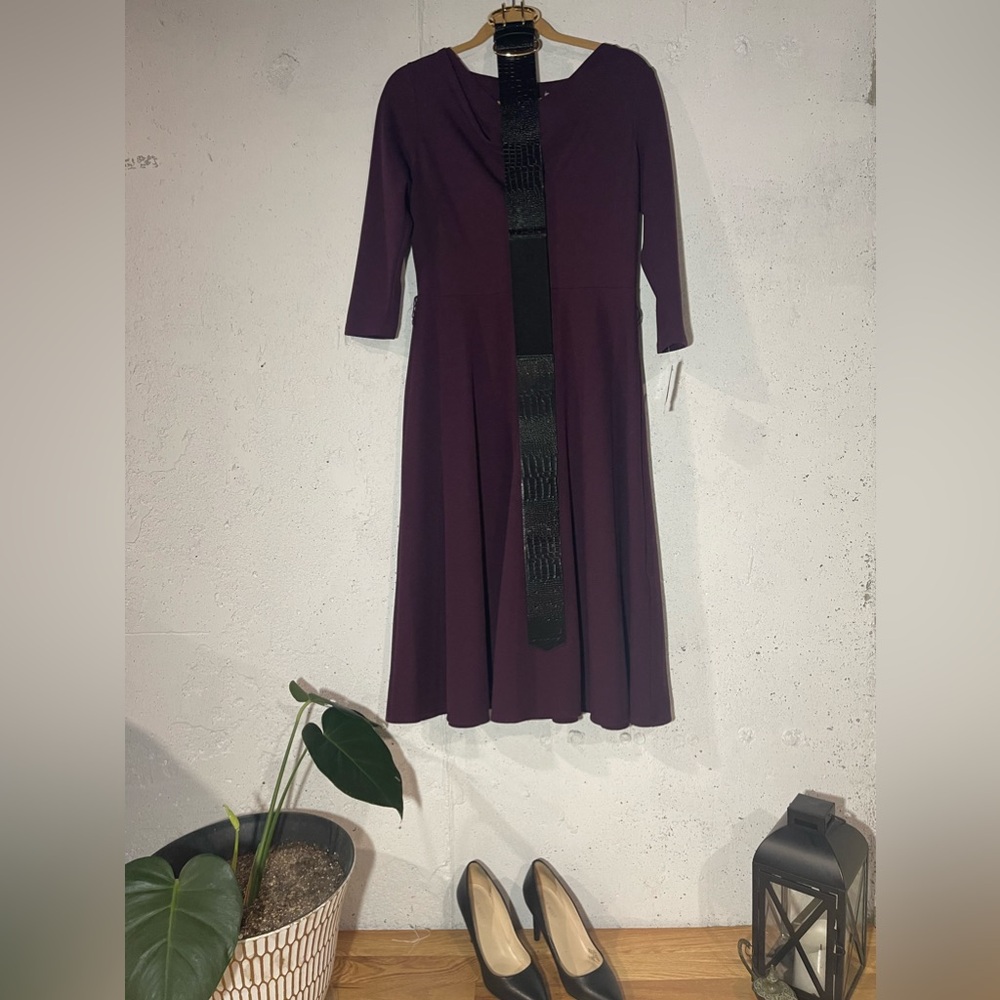 Danny and Nicole Plum Dress